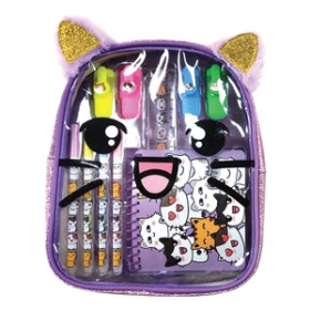 ZAINI ASILO GATTO CON COLORI