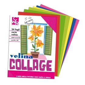 ALBUM CARTA VELINA 24FG 24X34 COL. ASS. CWR