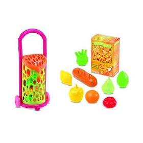 CARRELLO SPESA CON ACCESSORI