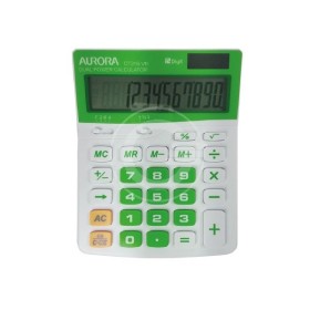CALCOLATRICI DA BANCO 12 DIGIT VERDE