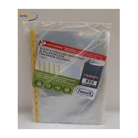 BUSTE LISTINO 21X31 FAVORIT BORDO GIALLO