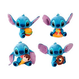PELUCHE STITCH BLU CM.25 CON CIBO
