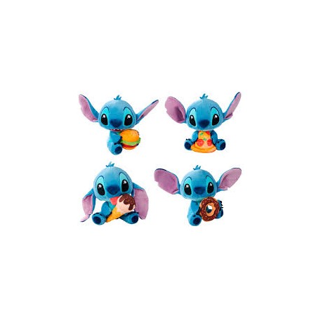 PELUCHE STITCH BLU CM.25 CON CIBO