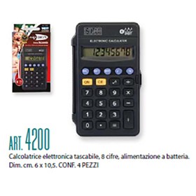 CALCOLATRICI 8 CIFRE NIJI 4200