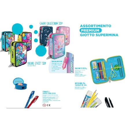 CORREDI 3 ZIP FANTASIA GIOTTO