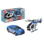 PLAYSET EMERGENZA POLIZIA AUTO E ELICOTTRO