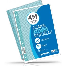 RICAMBI 21X31 RINF. AZZURRI 4MM