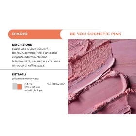 AGENDA POKET COSMETIC PINK BE YOU 2025