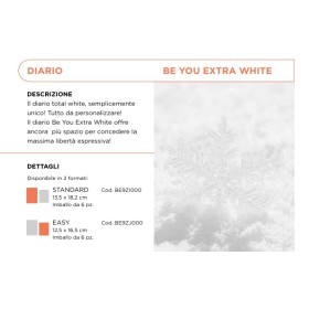 AGENDA STD EXTRA WHITE BE YOU 2025