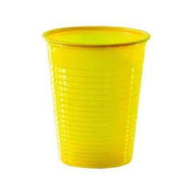 BICCHIERI 200 CC GIALLI PZ.50