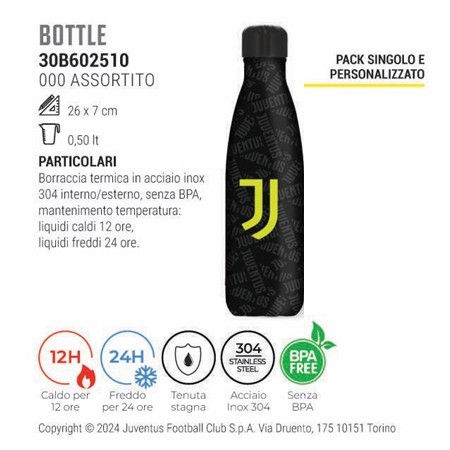 BORRACCE TERMICHE JUVENTUS 2025