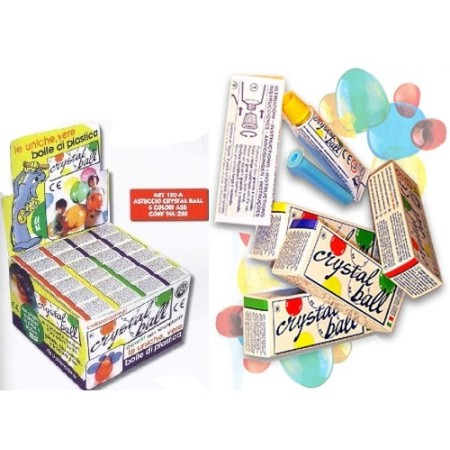 047 171 CRYSTAL BALL TUBETTO DISPLAY 24 PZ