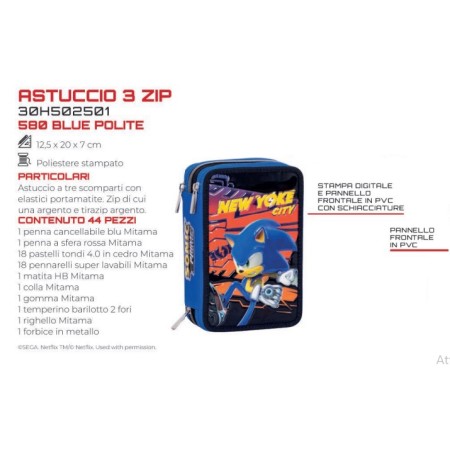 ASTUCCI 3 ZIP SONIC 2025