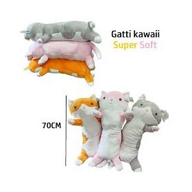 PELUCHE GATTI SUPERSOFT CM.70