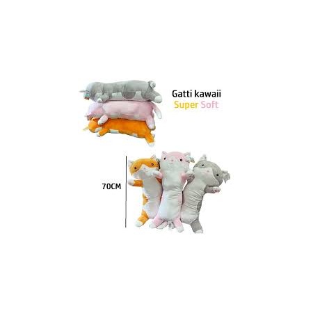 PELUCHE GATTI SUPERSOFT CM.70