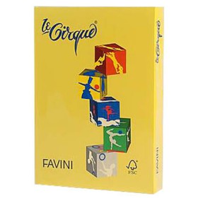 CARTONCINO A4 160 GR. FAVINI GIALLO Z 200