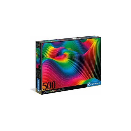 PUZZLE 500 PZ WAVES COLORBOOM COLLECTION