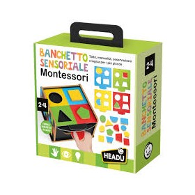 BANCHETTO SENSORIALE MONTESSORI