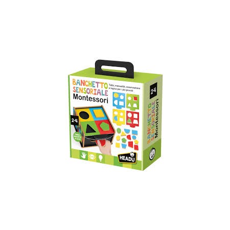 BANCHETTO SENSORIALE MONTESSORI