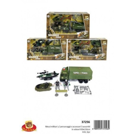 SET MILITARE CON MEZZI