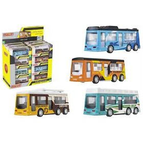 MINI BUS RETROCARICA DIE CAST