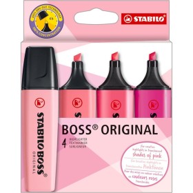 EVIDENZIATORI STABILO BOSS SET DA 4 PZ.