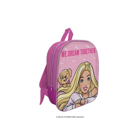 ZAINI ASILO LED 3D BARBIE C/BORRACCIA