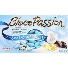 CONFETTI CIOCO PASSION CIOCCOLATO LATTE SCATOLO AZZURRO