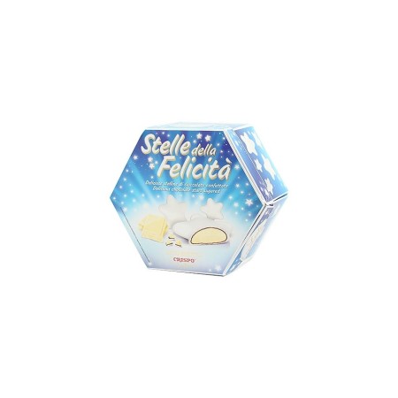 CONFETTI STELLE DELLA FELICITA' BIANCO 500GR