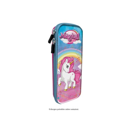 ASTUCCIO 3D 23*10 CM UNICORNO