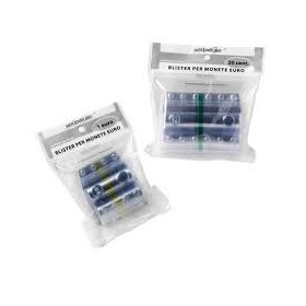BLISTER PER MONETE 20 CENT. TRASP. PREZZ. A CONFEZ.