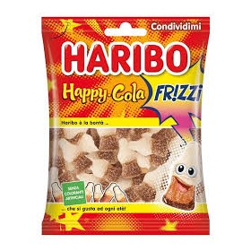 CARAMELLE BUSTA 100GR HAPPY COLA FRIZZI