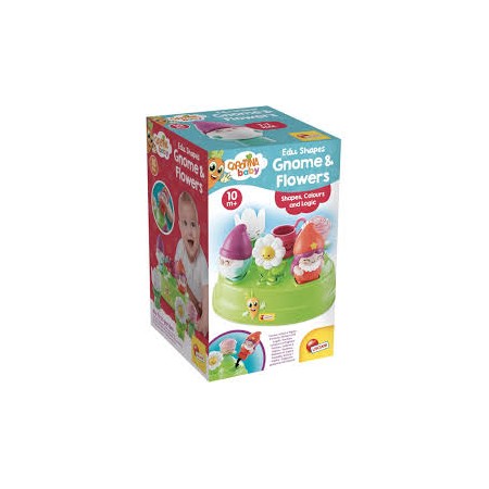 CAROTINA EDU SHAPES GNOME AND FLOWERS