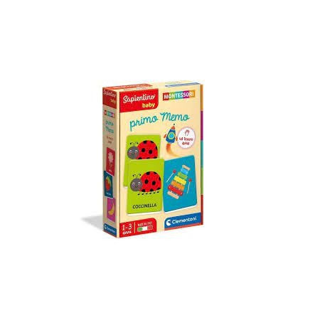 SAPIENTINO BABY MONTESSORI PRIMO MEMO