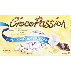 CONFETTI CIOCO PASSION BIANCHI 1KG