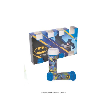 BOLLE DI SAPONE BATMAN PZ.4