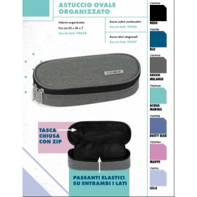 ASTUCCI OVALI UNICA TINTA COMIX LILLA 2026