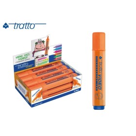EVIDENZIATORI TRATTO 12PZ ARANCIO