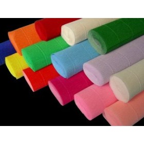 CARTA CRESPATA 40 GR ARANCIO 300