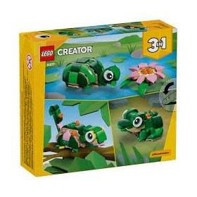 31377 LEGO TARTARUGA CON FIORE DI NINFEA