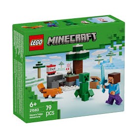21583 LEGO MINECRAFT AVVENTURA DI STEVE NELLA TAIGA