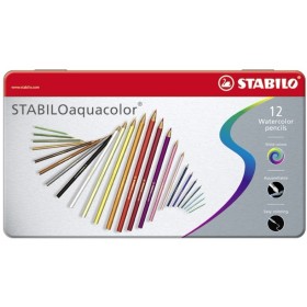 PASTELLI STABILO ACQUACOLOR X 12 METALLO