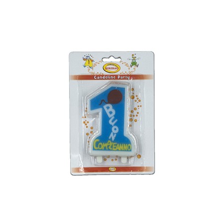 CANDELE GIGANTI 1 CELESTE