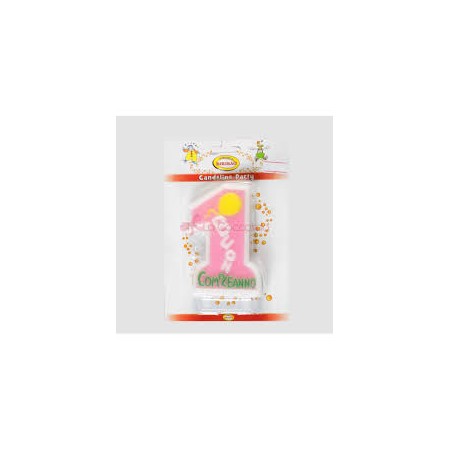 CANDELE GIGANTI 1 ROSA