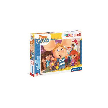 PUZZLE 60 PZ MAXI TOPO GIGIO