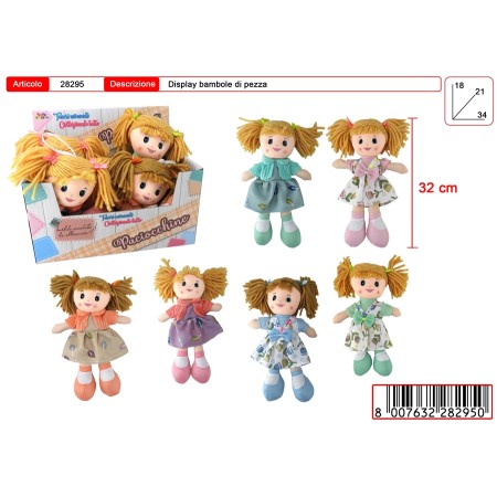 BAMBOLE DI PEZZA CM.30