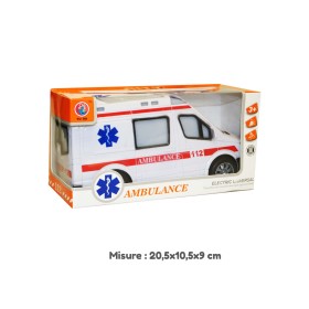 AMBULANZA BIANCA E ROSSA LUCI E SUONI