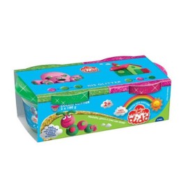 DIDO BARATTOLO GLITTER 100GR VERDE/MAGENTA