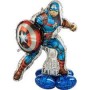 PALLONCINI SUPERSHAPE CAPTAIN AMERICA 93X147 CM