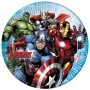 PIATTO 23 CM 8 PZ * AVENGERS MIGHTY Q